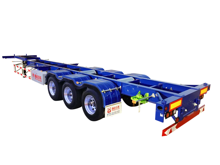 aluminum 40ft container trailer container trailer carrier transporter car trailer for container