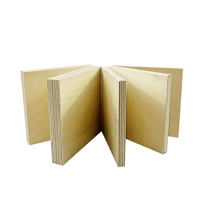 Factory Direct Sales E0 Baltic Birch Plywood 6mm 9mm 12mm 15mm 18mm 24mm 4 * 8 Feet Birch Commercial Plywood