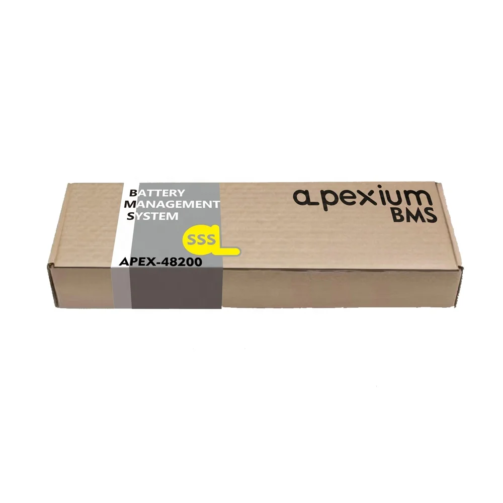 Apexium New Brand Fully Functional Solar System Smart BMS 48V 100Ah Lithium Ion Batteries 48100 BMS