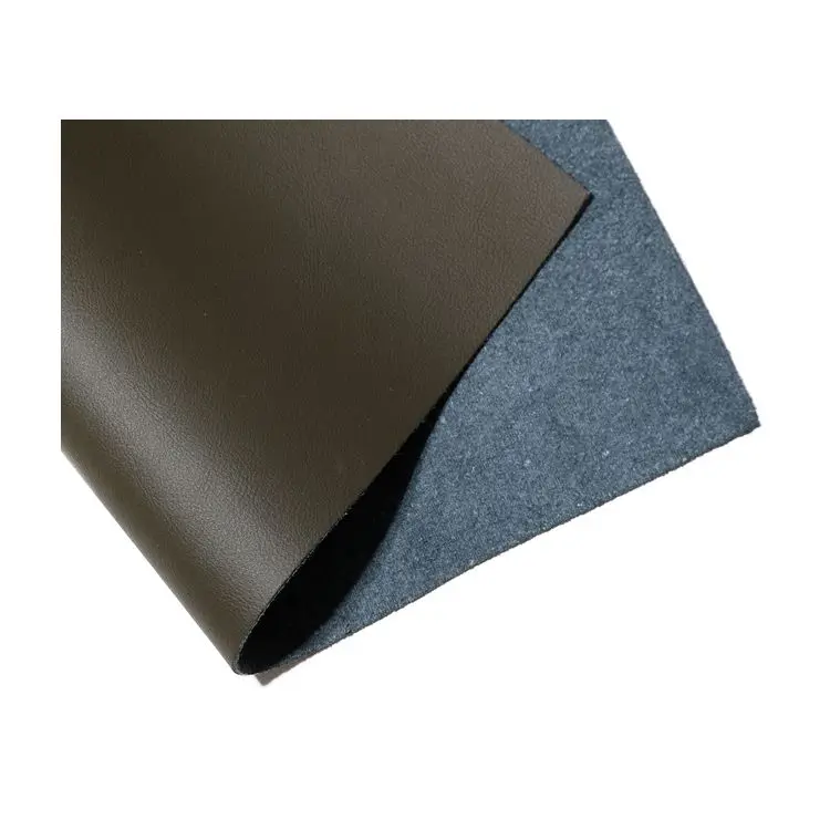 
China leather tanneries sale environmental recycled pu synthetic leather fabric for leather furniture 