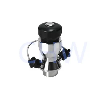 
Sanitary stainless steel 316L aseptic sampling valve with double port 