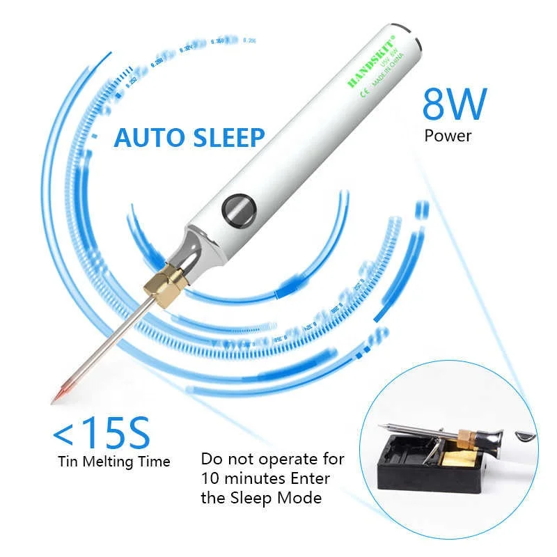 Портативный мини-Usb-паяльник 5 В 8 Вт