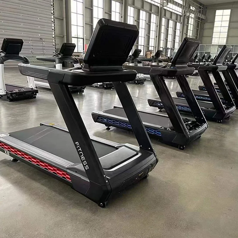 Multifunctional Gym Fitness Equipment Cardio Training Workout Running Walking Machine Commercial Treadmill With Auto Incline