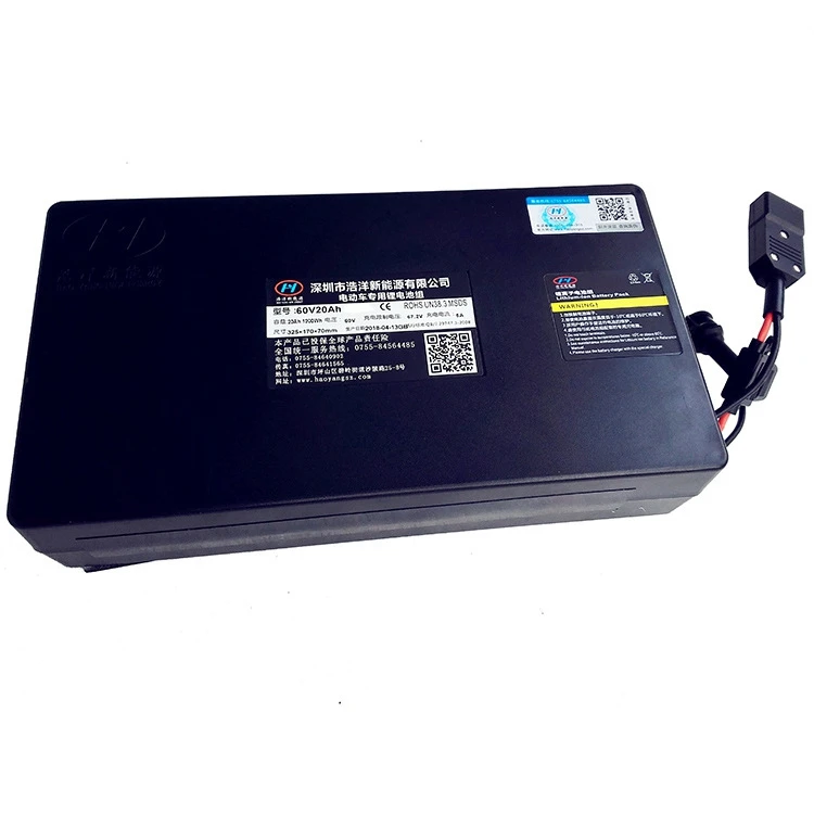 1200wh 60v Citycoco Lithium Ion Battery Pack in Europe Warehouse Stock