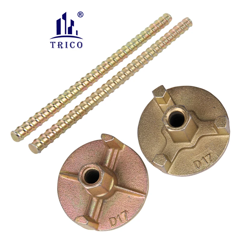 #45 Steel Reinforced Tie Rod for Construction Concrete Formwork System