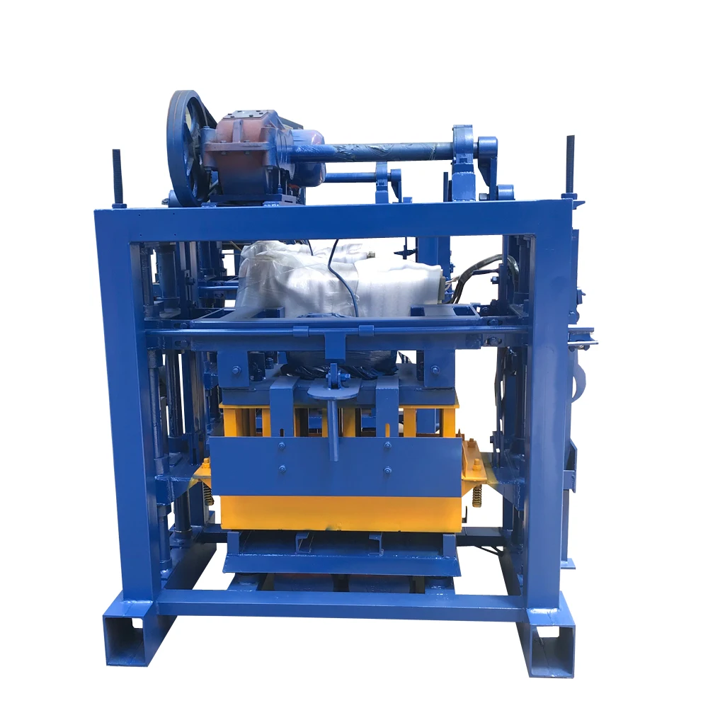 QT4-40 bricks making machine lowest price brick making machine ivory coast briks making machine brick