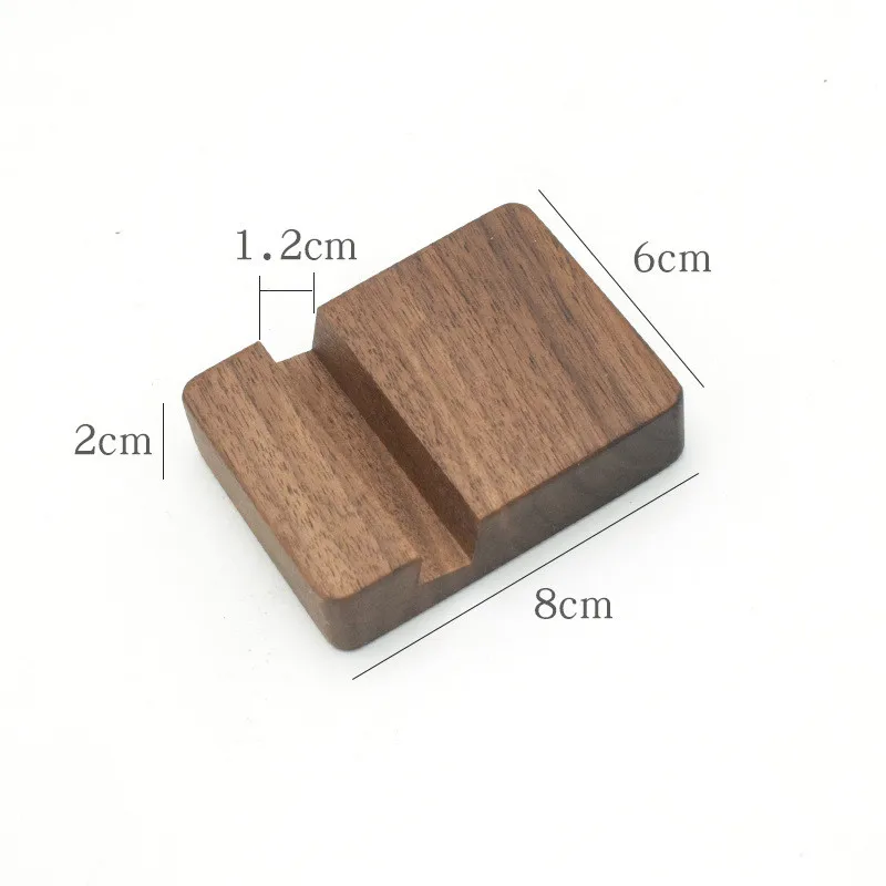 Natural Bamboo Desktop Wooden Mobile Phone Camera Cooling Pad Mobile Phone Holder