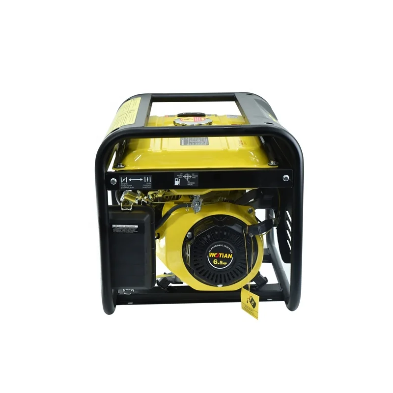 Portable manual start petrol 2kw-2.2kw soundproof home use gasoline engine generator