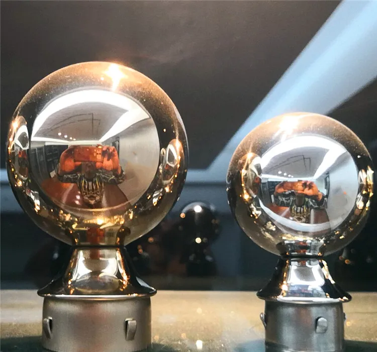Decorative Stainless Steel Mirror Sphere Hollow Steel Metal Balls Outdoor Garden Ornament Gazing Spheres
