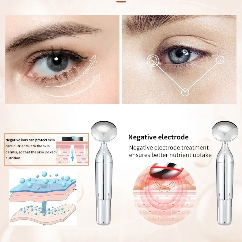 High Vibrating Electric Facial Skin Firming Mini Eye Massager Face Massage Instrument