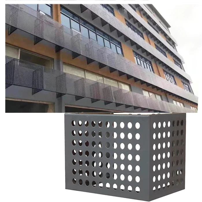 Oem Customize Multi Scene Use Of Outdoor Unit Exterior Aluminum Air Conditioner Cover