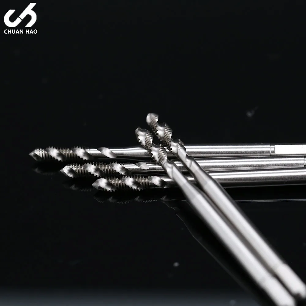 Спиральный кран и метрический M2-M3.5 резьбовой станок для нержавеющей стали/металла