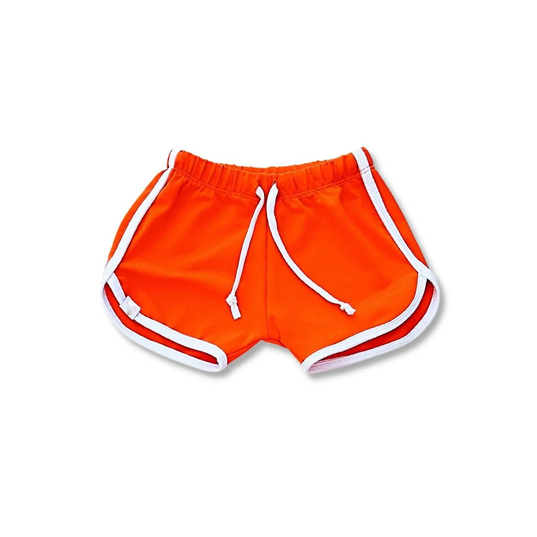 Quick Dry Bright Summer Baby Swim Shorts Kids Track Cute Boy Trim Short Swim Wear Clothing
