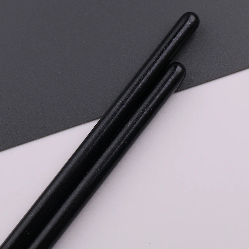 Single white black makeup soft eyeshadow brushes professional custom logo private label make up pony detail eye shadow brush