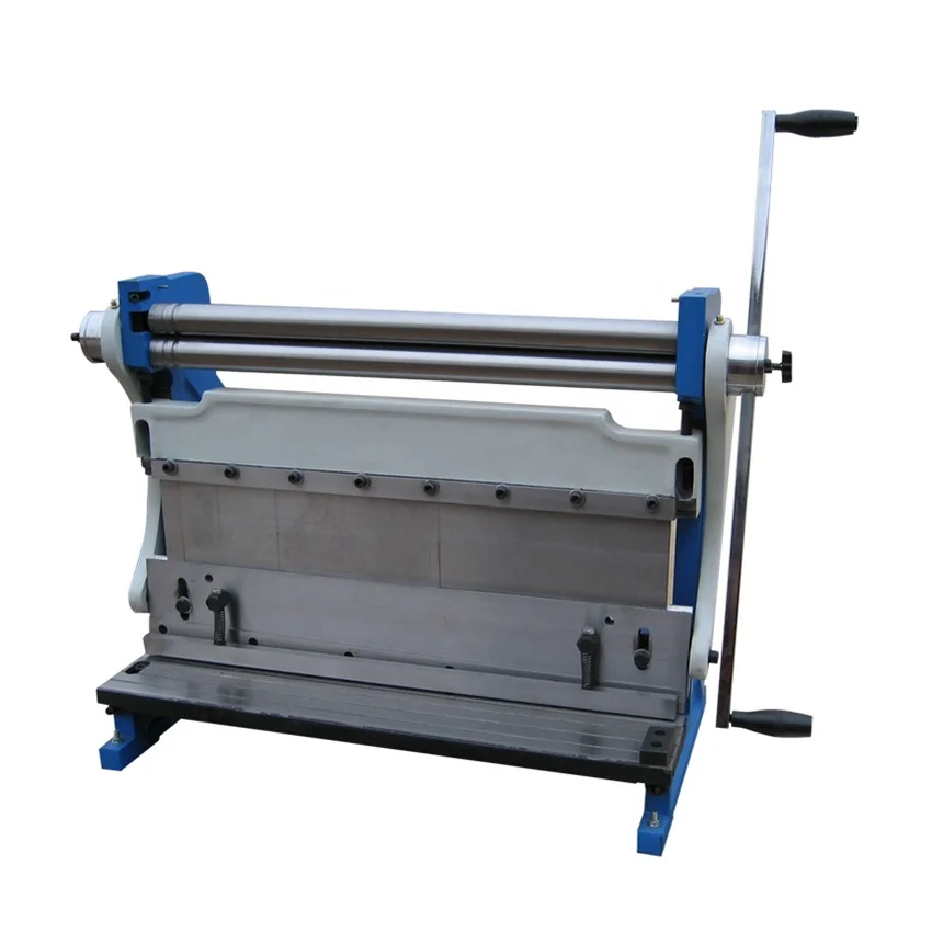 combination press brake and shear roll sheet metal roll to sheet cutting machine 3-in-1