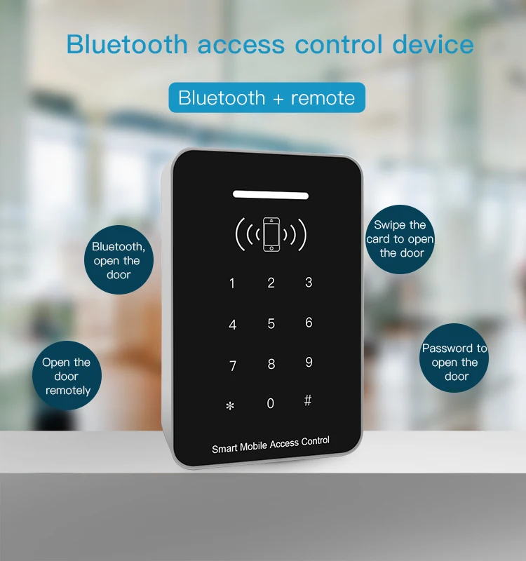 Бесплатная доставка SDK 125 кГц сенсорная панель с подсветкой RFID-карта автономный контроль доступа парольная клавиатура входом и выходом Wiegand