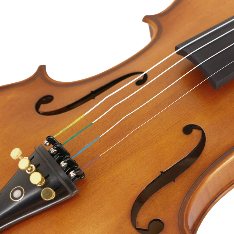 HEBIKUO HV04B Hot Selling Chinese Hand Made High precision quality customized grade violin customs 1/16-4/4 Violin