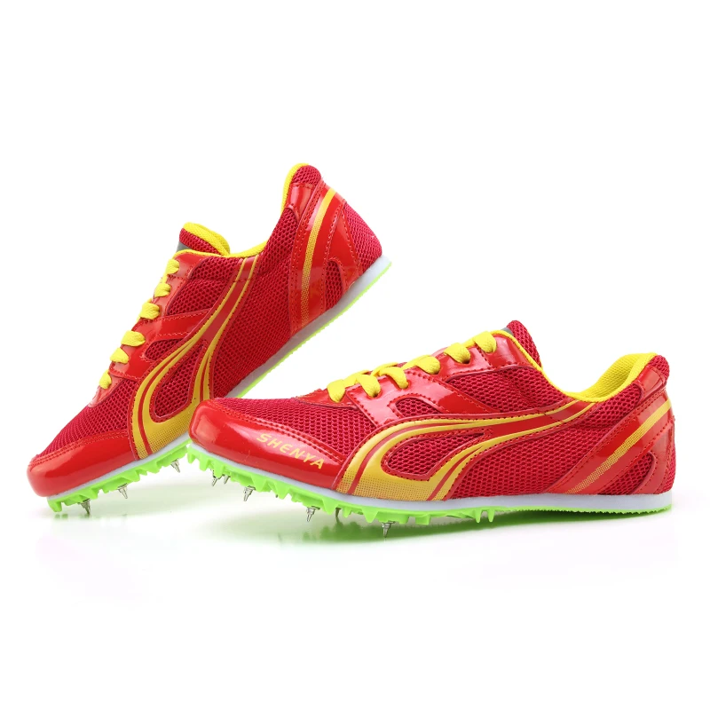 OEM brand fashion running spikes track men and women training running shoes