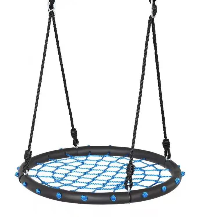 Уличная игрушка-качели в виде дерева диаметром 60 см, детские качели желтого, зеленого, красного, синего цвета, набор сидений, пластиковый блок в стиле OEM, большой цвет