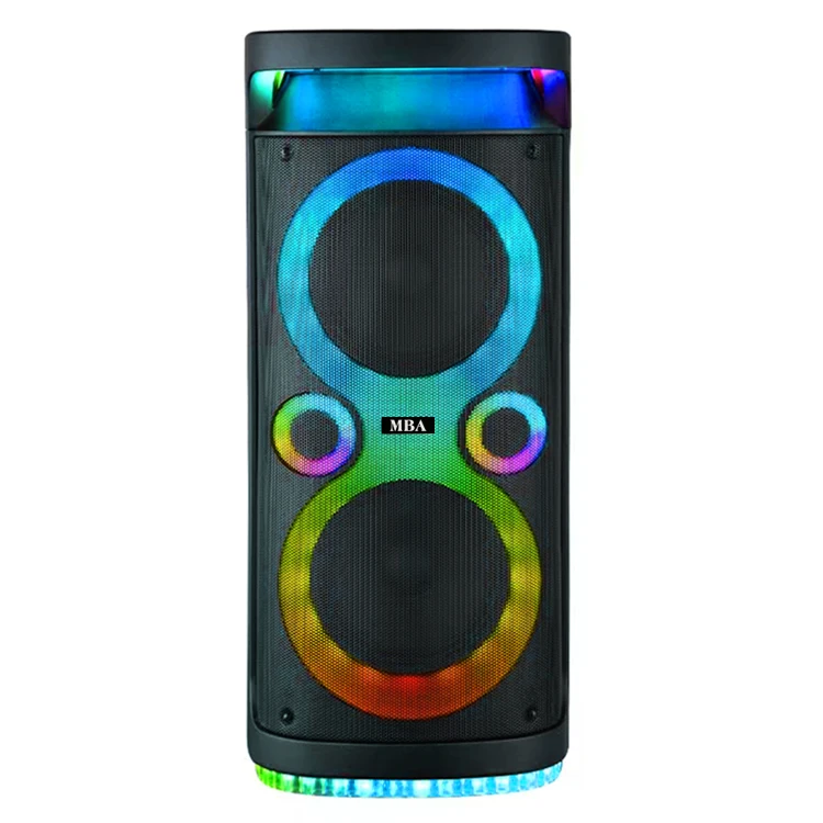 Outdoor Portable 8 inch DJ Heavy Bass RGB light J B L Style Bluetooth speaker wireless parlante bocinas sound speaker