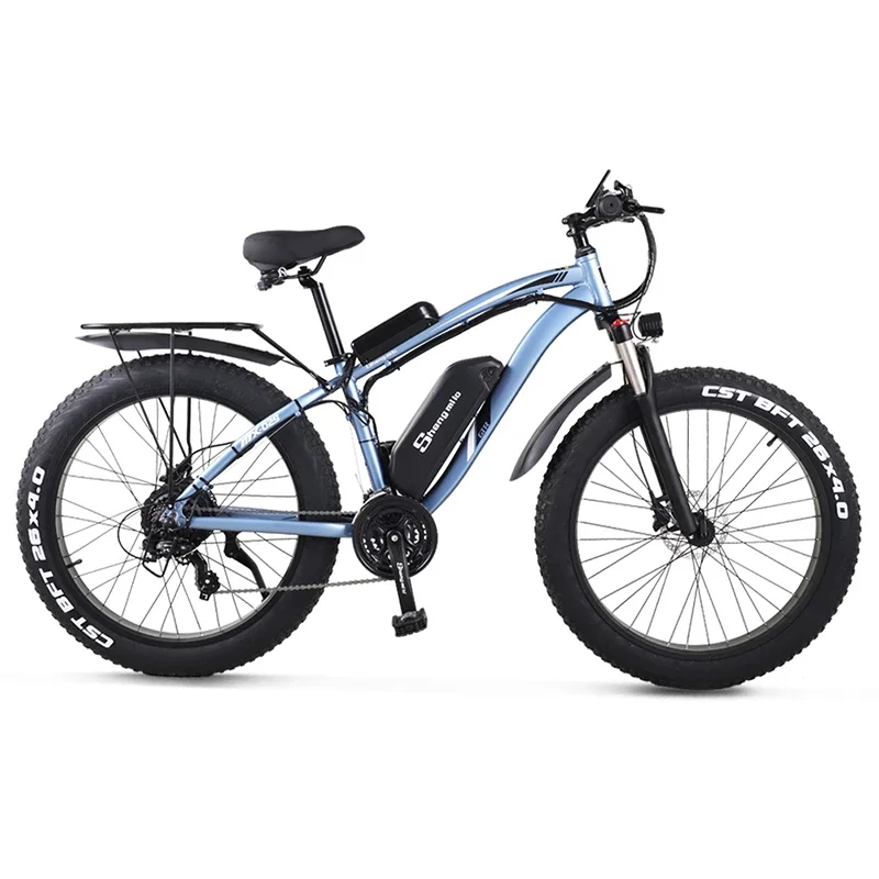 IN STOCK US Warehouse E-bikes Fat Tire 1000watt Electric Bicycle Lithium Battery 17Ah Electric City Bike Fat Tire Electric Bike