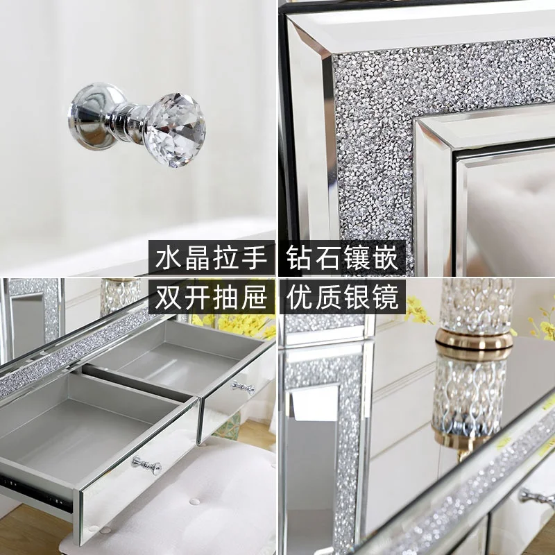 
dressing table bedroom classic style dresser table luxury European makeup dresser sets 