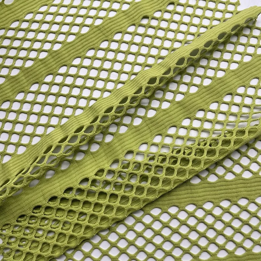 XA3228 mesh fabric soft flowery bikini beachwear costume garment polyester 4 way stretch textile