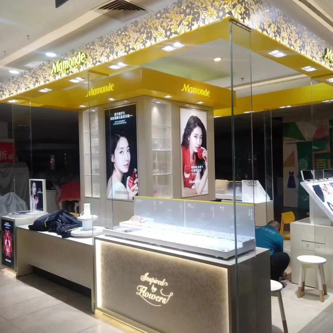 The Wholesale LED Light High Quality Watch Shop Design Glass Showcase Glass Watch Display Cabinet Watch Showcase Display