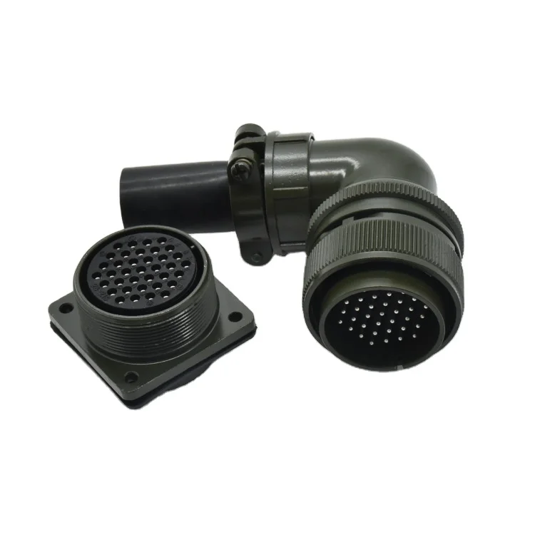 MS3108A-28-21P 37 Way Cable Mount Circular Connector Receptacle Connector