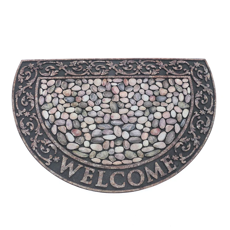 Entrance Heavy Duty Welcome Mat Door Mat Non Slip Rubber Backing Doormat Front Door Rug