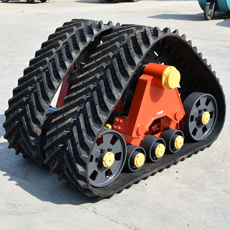 Triangle Rubber Track Crawler Wheel Tracks for John Deere S680 S690 S700 S780 S790