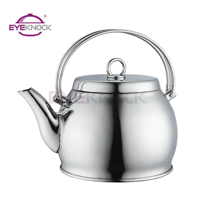 2.5 Litre Stovetop Induction 18 10 Stainless steel non electric tea Kettle