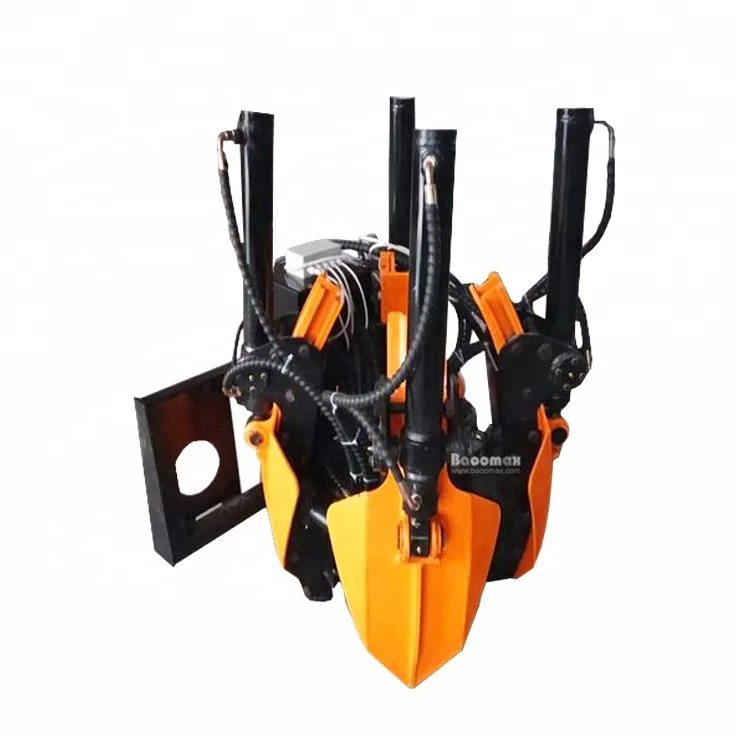 Лидер продаж Заводская поставка насадки для бортового погрузчика погрузчик с бортовым поворотом и лопаткой деревьев