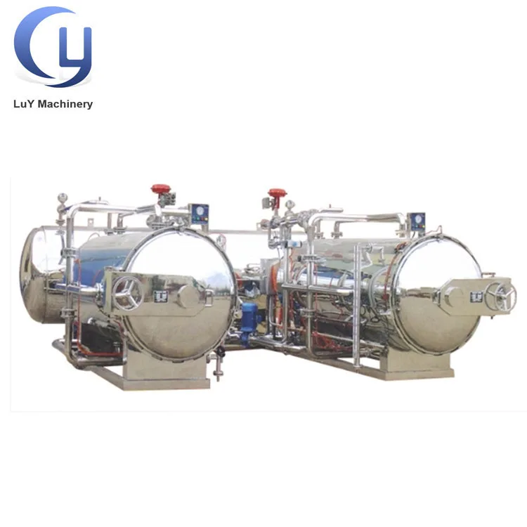Hot Sale Professional Lower Price double tank retort machine automatic sterilization autoclave for sale