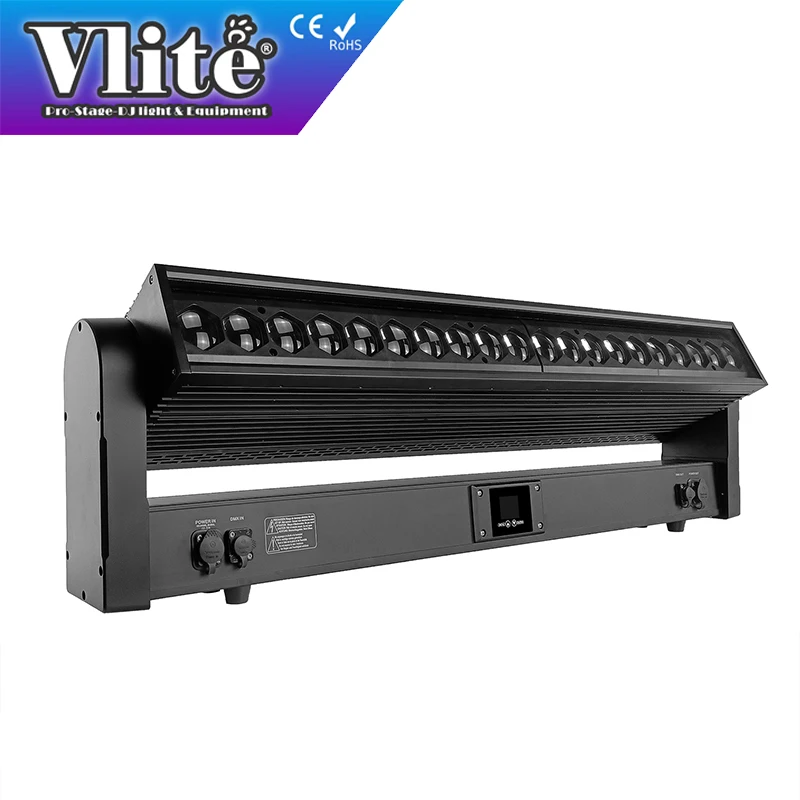 IP65 20x40W Waterproof DMX512 Outdoor Zoom Moving Head LED Bar Rotating Light KTV Stage Vocal Concert
