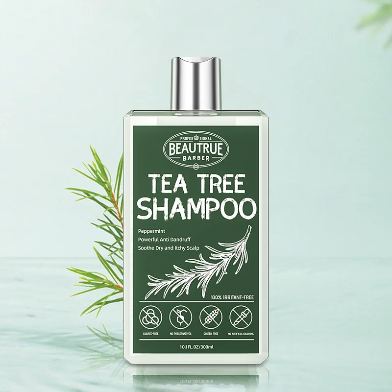 Tea Tree Oil Shampoo Anti-dandruff Anti-itch Hair Private Label Shampoo Mens Hair Care Shampoo