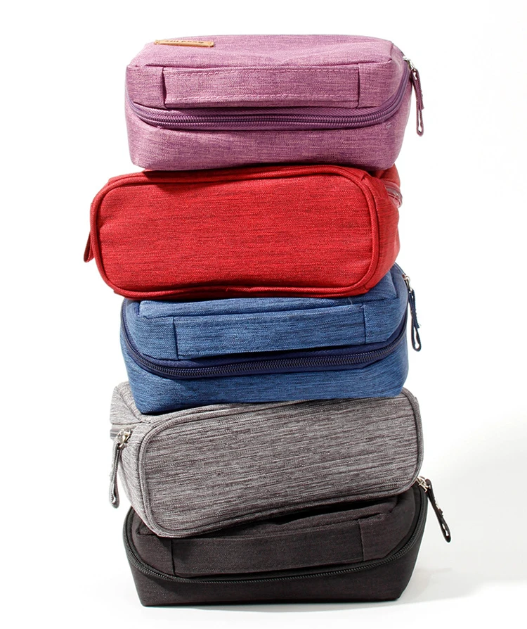 Multifunctional travel digital cable storage bag lightweight waterproof travel electronic accessories organizer pouch