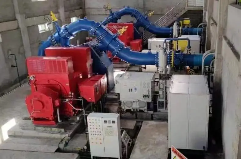 BOCHI High efficiency 80-1200 meters head Pelton Turbine