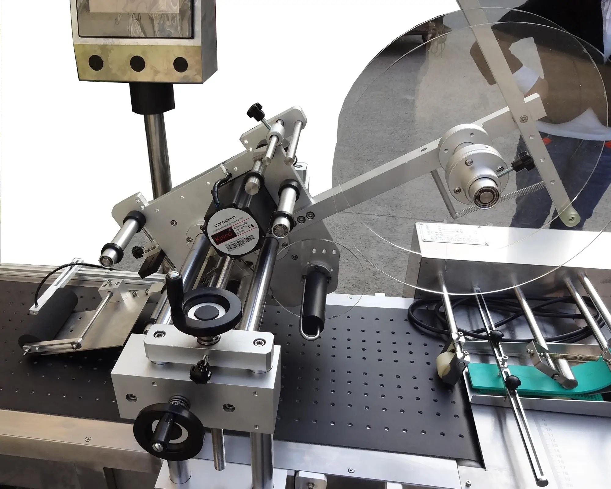 cardboard box paging labeling machine