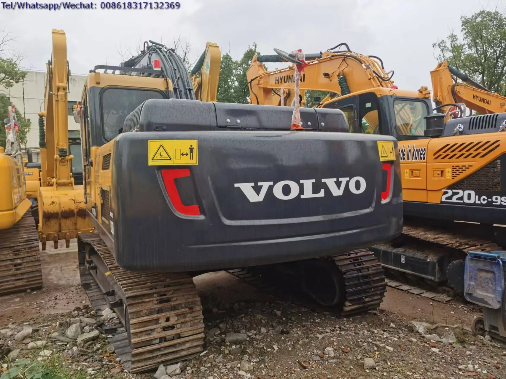 Б/у Volvo EC210 EC360 EC480 21-тонный 36-тонный 48-тонный гидравлический экскаватор б/у EC210B EC210C EC210D среднего размера