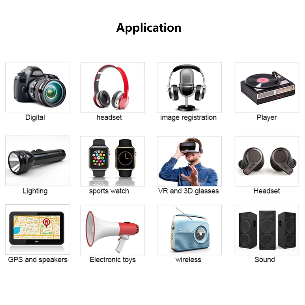 18650 3.7V 7.4V 11.1V 14.8V 18.5V 22.2V Small Rechargeable Lithium Ion Batteries Li Ion Battery Pack For Electronic Product