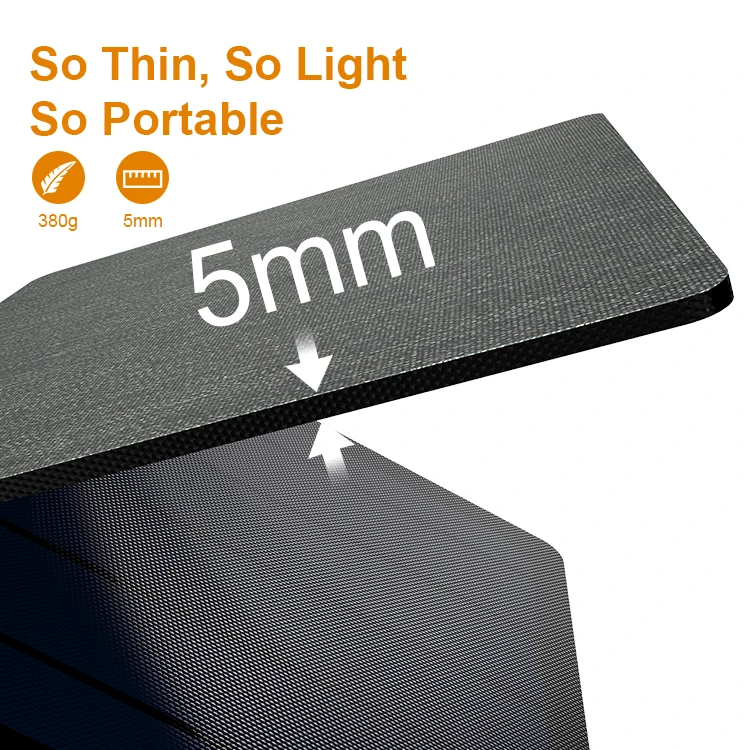 IP67 Waterproof 15-56W USB Type-C PD QC Fast Charging SunPower Cell Outdoor Portable Foldable Solar Panel Phone Tablet Powerbank