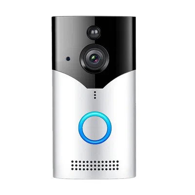 Smart Door Bell WIFI Camera Door Bell Built in Battery Wireless APP Control Vision Doorbell