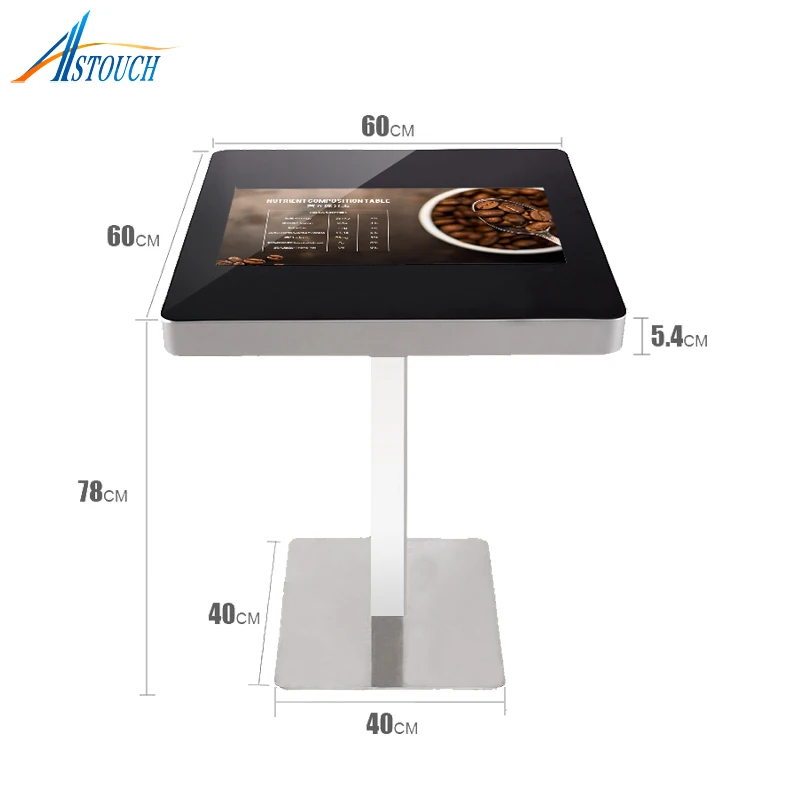 21.5inch android system interactive smart touch table