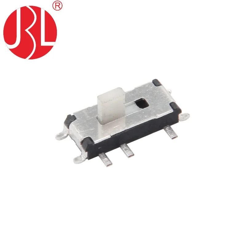 Мини-ползунковый переключатель SPDT MS-12C02 1P2T вертикальный типа SMT smd micro ползунковый постоянного тока 12V 0.5A max 10000 циклов срок службы