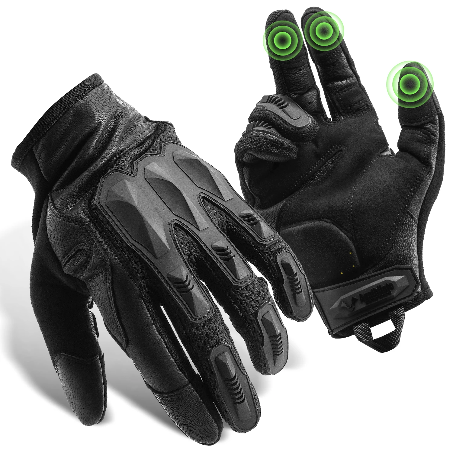 Новинка 2022, сенсорные перчатки из термопластичной резины, перчатки для мотокросса, охоты, мотобайкера, перчатки для езды на велосипеде с закрытыми пальцами, мужские