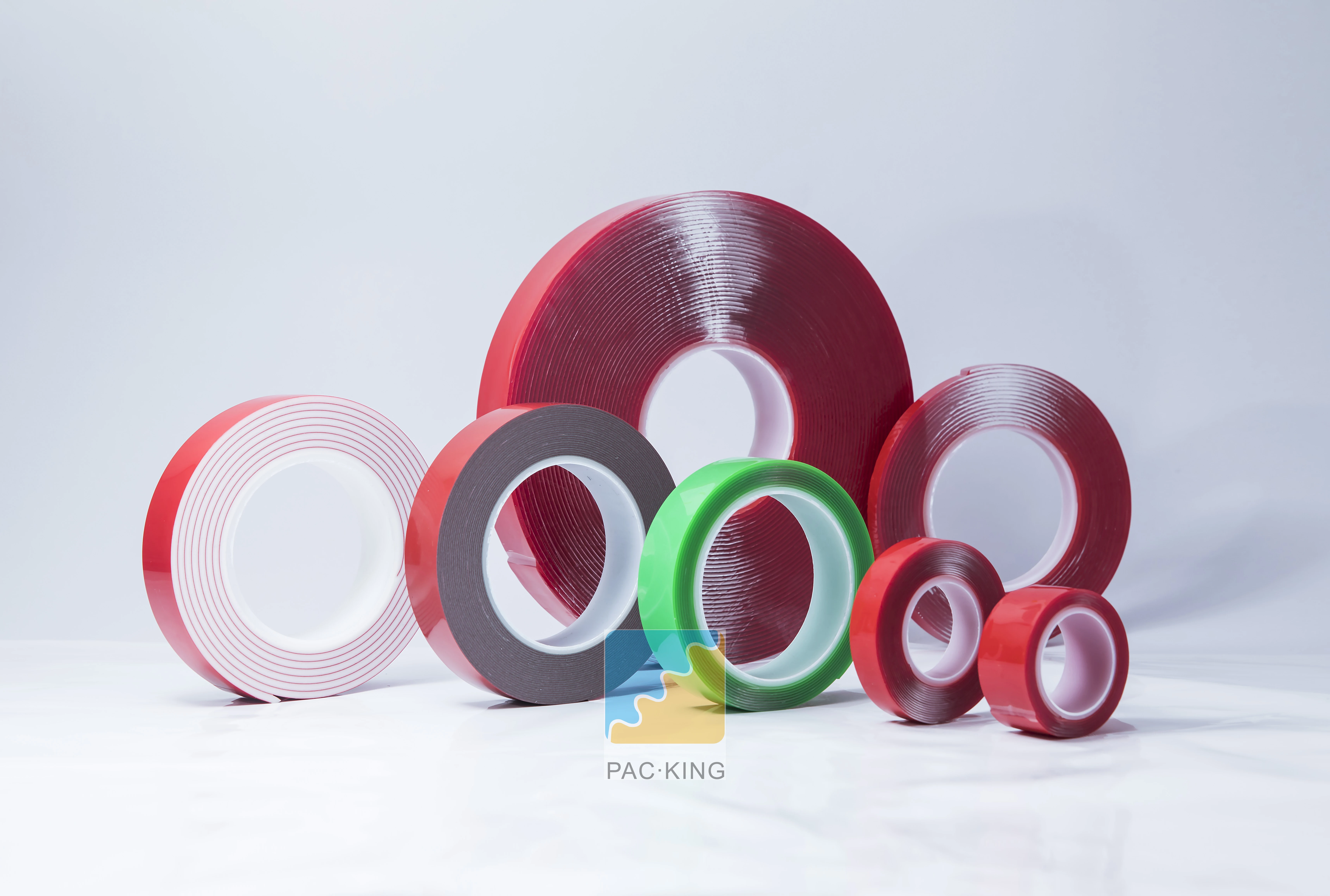 Auto double-sided foam mounting tape black coated acrylic adhesive pe double sided foam tape jumbo roll acrylic foam tape
