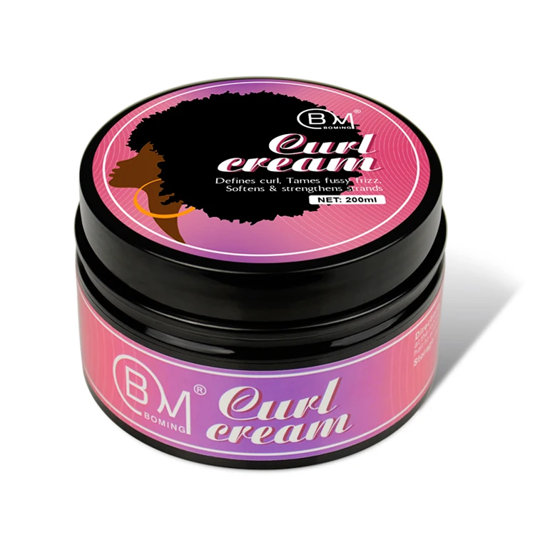 odm curl defining cream private label curl styling cream for curl hair