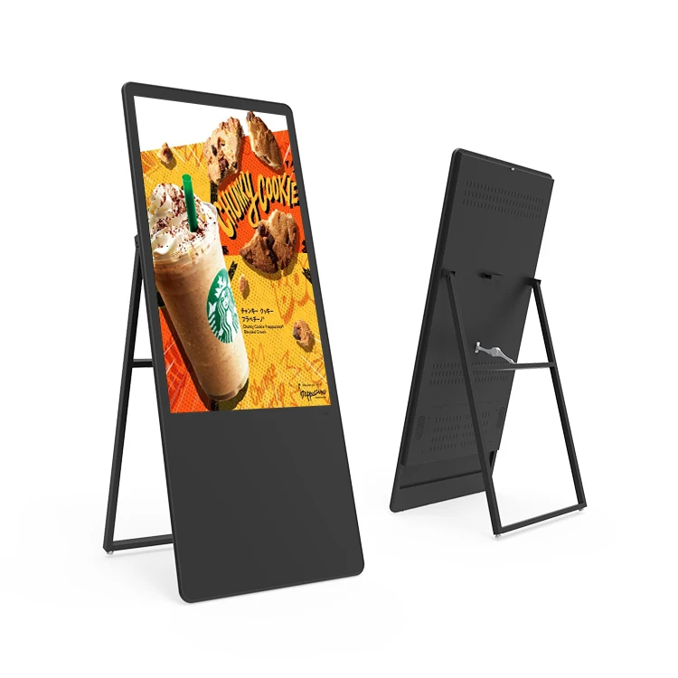 43 inch Android Advertising Lcd Kiosk Video Poster Equipment Floor Stand Lcd Screen Digital HD Led Poster Display For Events