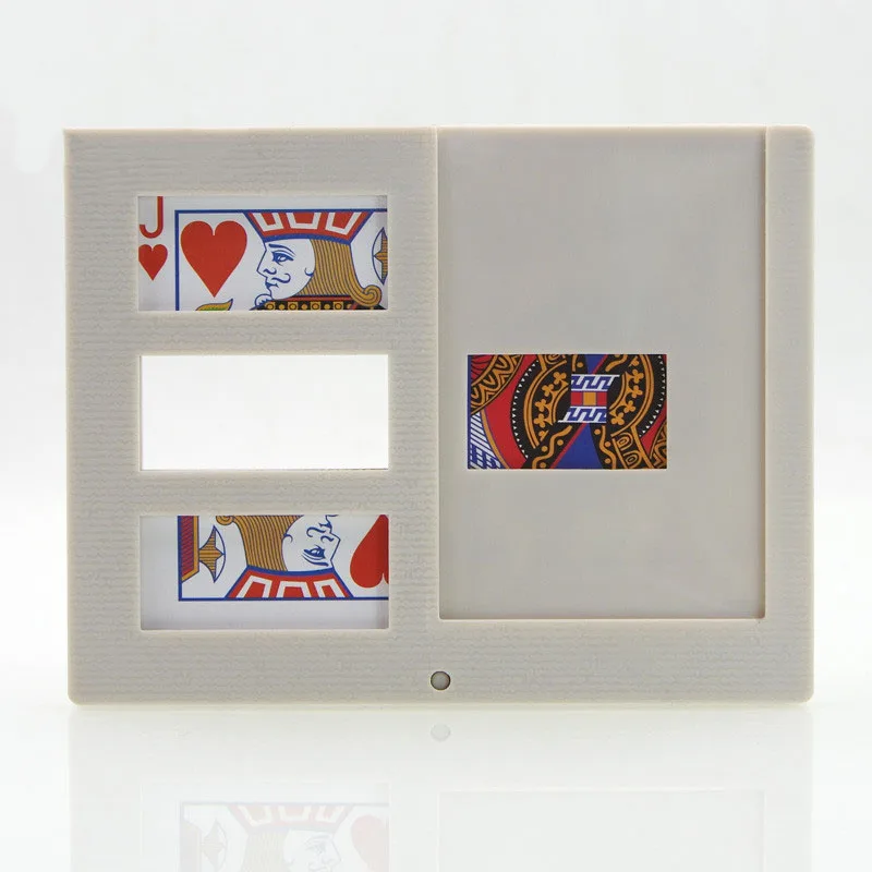 Classic Stage Magic Trick Zig Zag Photo Frame Magic Tricks Cut Card Restore Illusion Magic Prop Toy Easy To Learn